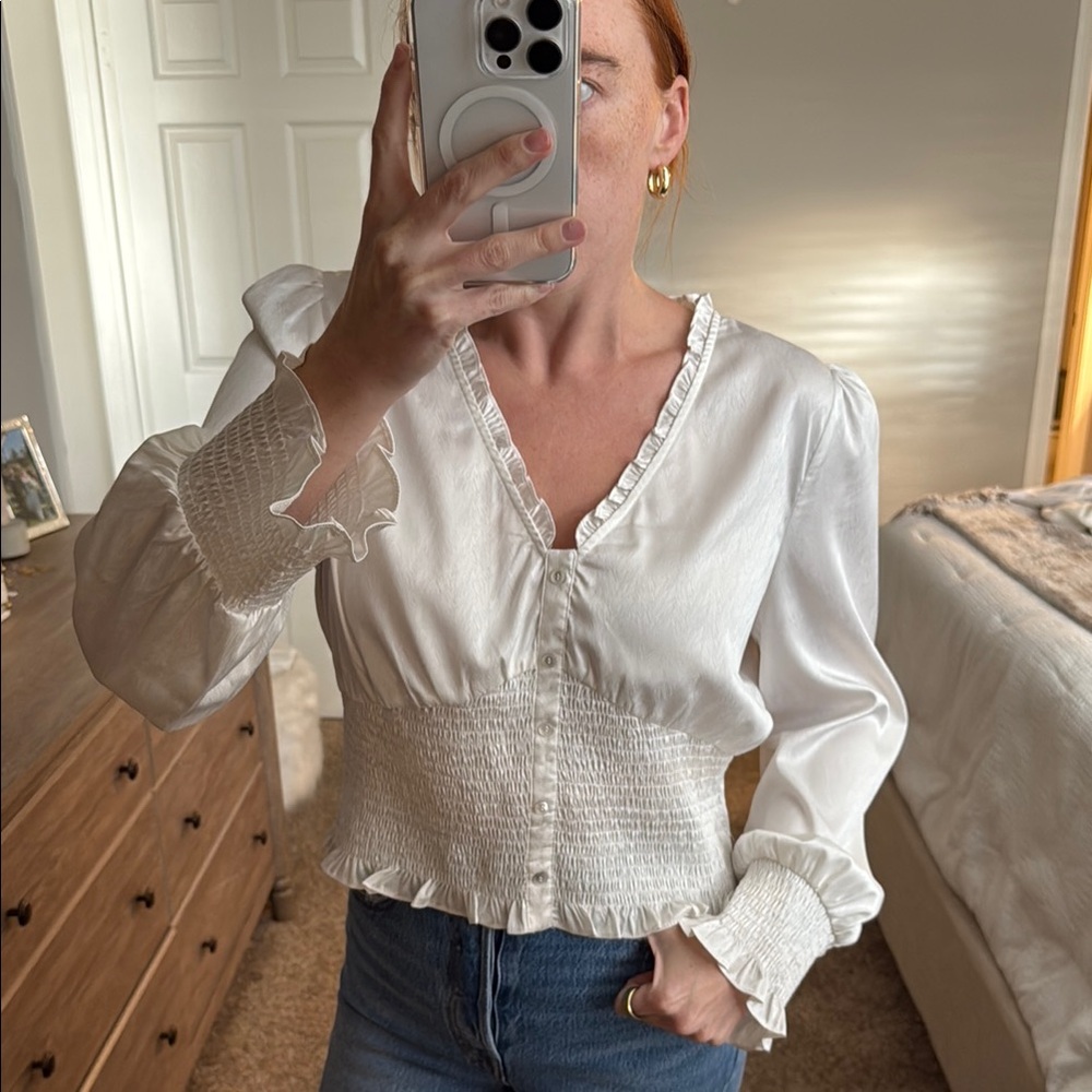 Elegant White Blouse